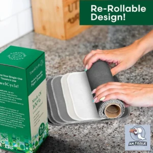 Washable Reusable Paper Towels (24 Pack) - Eco Friendly Gifts Alternative